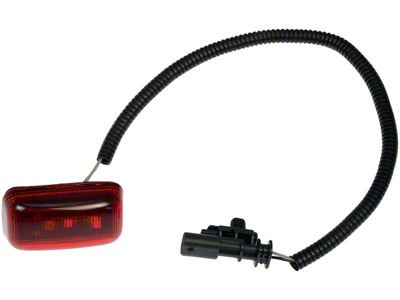 Rear Fender Marker Light; Red (15-19 Sierra 3500 HD DRW)