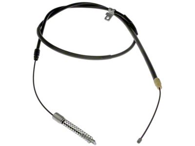 Rear Parking Brake Cable; Driver Side (2008 Sierra 3500 HD Extended Cab & Crew Cab w/ 8-Foot Long Box; 2009 Sierra 3500 HD)