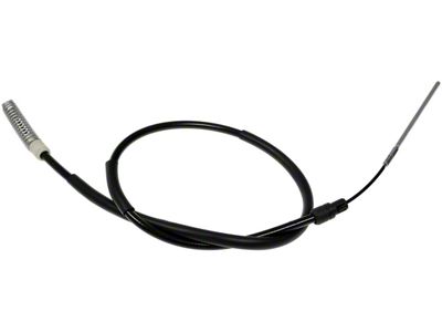 Rear Parking Brake Cable; Driver Side (12-18 Sierra 3500 HD Cab and Chassis w/o Wide Track Rear Axle)