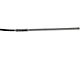 Rear Parking Brake Cable; Driver Side (12-18 Sierra 3500 HD Cab and Chassis w/o Wide Track Rear Axle)