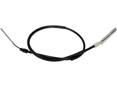 Rear Parking Brake Cable; Driver Side (12-18 Sierra 3500 HD Cab and Chassis w/ Wide Track Rear Axle)