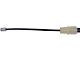 Rear Parking Brake Cable; Passenger Side (09-11 Sierra 3500 HD Cab and Chassis w/ RPO Code JNC)