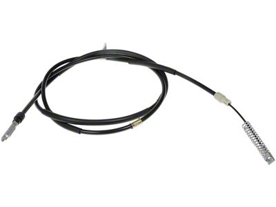Rear Parking Brake Cable; Passenger Side (12-13 Sierra 3500 HD Cab and Chassis w/o Wide Track Rear Axle)