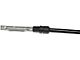 Rear Parking Brake Cable; Passenger Side (12-13 Sierra 3500 HD Cab and Chassis w/o Wide Track Rear Axle)