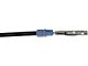 Rear Parking Brake Cable; Passenger Side (12-13 Sierra 3500 HD Cab and Chassis w/ Wide Track Rear Axle)