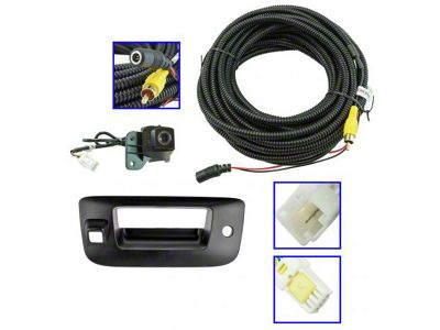 Rear View Camera Kit (07-14 Sierra 3500 HD)