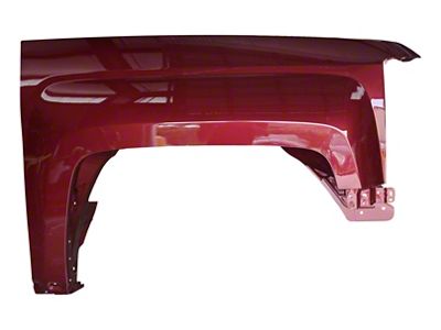 Replacement Aftermarket Fender; Passenger Side; Sonoma Jewel Metallic (15-19 Sierra 3500 HD)
