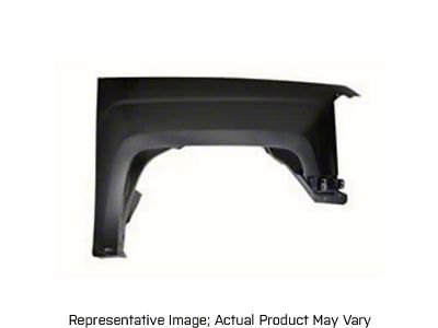 Replacement Aftermarket Fender; Passenger Side; Victory Red (15-19 Sierra 3500 HD)