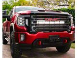 Single 40-Inch Amber LED Light Bar with Grille Mounting Brackets (20-25 Sierra 3500 HD, Excluding Base & Denali)