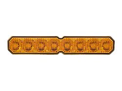 Diode Dynamics SS10 Light Bar Replacement Lens; Flood; Yellow 