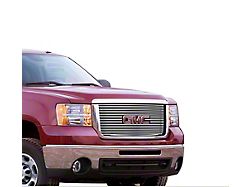 Stainless Steel Billet Upper Grille Insert; Chrome (07-10 Sierra 3500 HD)