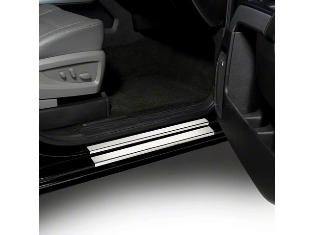 Putco Stainless Steel Door Sills (20-24 Sierra 3500 HD Regular Cab, Double Cab)