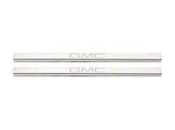 Putco Stainless Steel Door Sills with GMC Etching (20-25 Sierra 3500 HD Regular Cab, Double Cab)