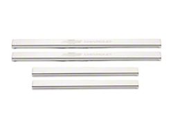 Putco Stainless Steel Door Sills with GMC Etching (20-25 Sierra 3500 HD Crew Cab)