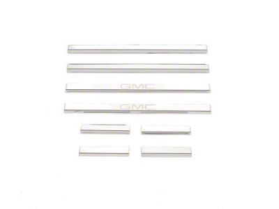 Putco Stainless Steel Door Sills with GMC Logo (15-19 Sierra 3500 HD Double Cab)