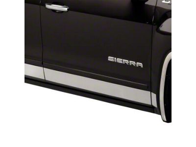 Putco Stainless Steel Rocker Panels (15-19 Sierra 3500 HD Crew Cab w/ 6.50-Foot Standard Box)