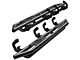 Star Armor Side Step Bars; Textured Black (07-19 Sierra 3500 HD Extended/Double Cab)