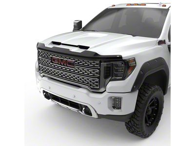 EGR Superguard Hood Guard; Dark Smoke (20-25 Sierra 3500 HD)