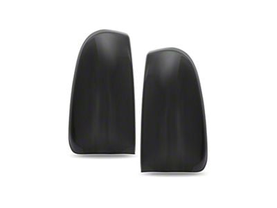 Tail Light Covers; Smoked (07-14 Sierra 3500 HD)