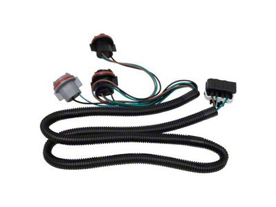 Tail Light Wiring Harness; Driver Side (07-14 Sierra 3500 HD SRW)