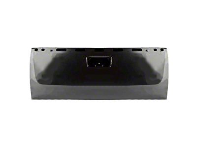 CAPA Replacement Locking Tailgate Shell w/ Reverse Camera; Unpainted (11-14 Sierra 3500 HD)
