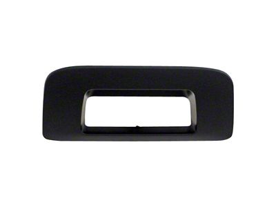 Replacement Tailgate Handle; Without Key Hole; Rear (07-10 Sierra 3500 HD)