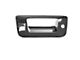 Tailgate Handle Bezel with Lock Provision and Backup Camera Opening; Chrome (07-14 Sierra 3500 HD)