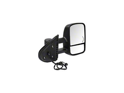 Replacement Towing Mirror; Manual; Passenger Side; Passenger Side (07-10 Sierra 3500 HD)