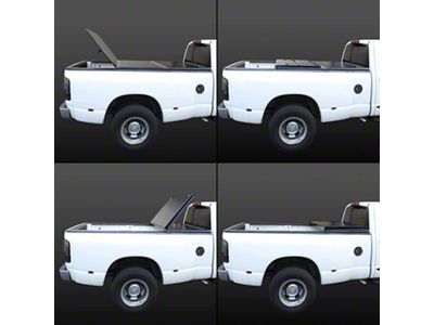 Tri-Fold Hard Tonneau Cover (20-25 Sierra 3500 HD w/ 6.90-Foot Standard Box)