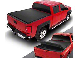 Tri-Fold Soft Tonneau Cover (07-14 Sierra 3500 HD w/ 8-Foot Long Box)
