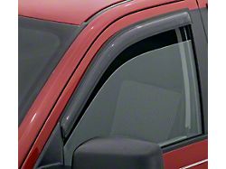 Ventvisor Window Deflectors; Front; Dark Smoke (20-23 Sierra 3500 HD Regular Cab)