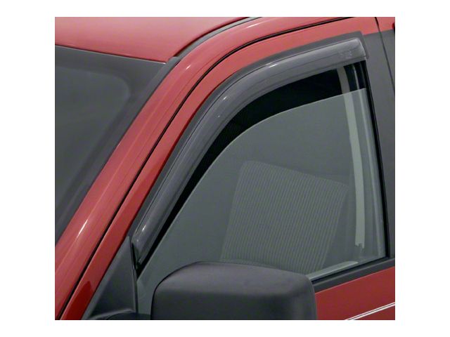 Ventvisor Window Deflectors; Front; Dark Smoke (20-24 Sierra 3500 HD Regular Cab)
