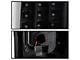 Version 2 Light Bar LED Tail Lights; Black Housing; Clear Lens (07-14 Sierra 3500 HD DRW)