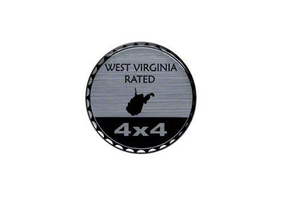 West Virginia Rated Badge (Universal; Some Adaptation May Be Required)