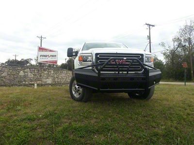 Xtreme Front Bumper; Black (15-19 Sierra 3500 HD)