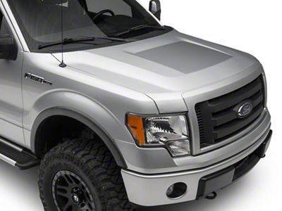 SEC10 Hood Decal; Silver (09-14 F-150, Excluding Raptor)