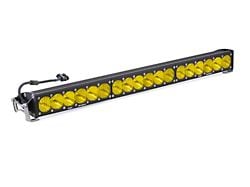 Baja Designs 30-Inch OnX6 Amber LED Light Bar; Driving/Combo Beam (Universal; Some Adaptation May Be Required)