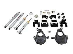 Belltech Lowering Kit with Street Performance Shocks; 3 to 4-Inch Front / 5 to 6-Inch Rear (07-13 Silverado 1500)