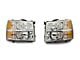 Oracle OE Style Headlights with Round Ring LED Halo; Chrome Housing; Clear Lens (07-13 Silverado 1500)