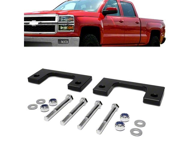 0.50-Inch Front Leveling Kit (07-24 Silverado 1500, Excluding Trail Boss & ZR2)