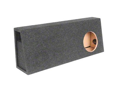 10-Inch Single Truck Large Vented Subwoofer Enclosure (Universal; Some Adaptation May Be Required)