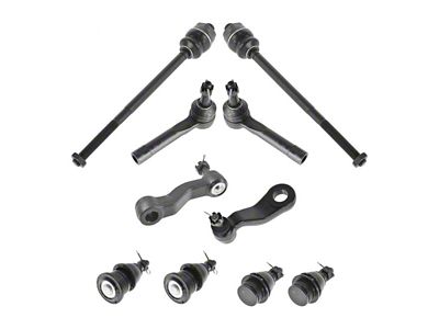 10-Piece Steering and Suspension Kit for 3-Groove Pitman Arms (99-06 4WD Silverado 1500)