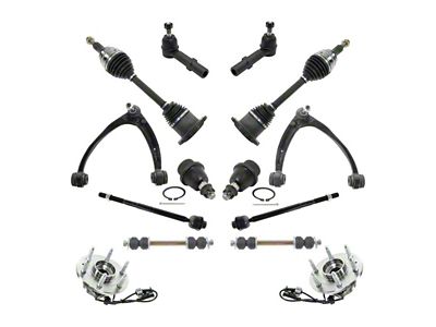 14-Piece Steering, Suspension and Drivetrain Kit (07-13 4WD Silverado 1500)