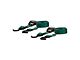 15-Foot Cargo Straps with S-Hooks; Dark Green; 300 lb.; Pair