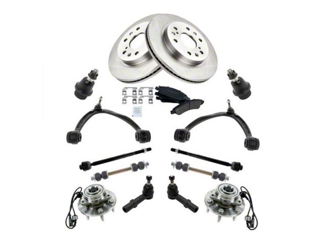 15-Piece Steering, Suspension and Brake Kit (07-13 4WD Silverado 1500)