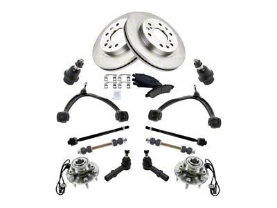 15-Piece Steering, Suspension and Brake Kit (07-13 4WD Silverado 1500)