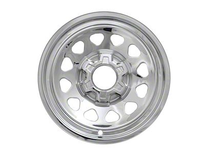 17-Inch Wheel Covers; Chrome (19-25 Silverado 1500 WT)