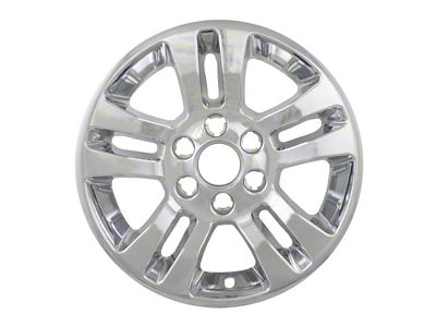 17-Inch Wheel Covers; Chrome (14-18 Silverado 1500 LS, LT)