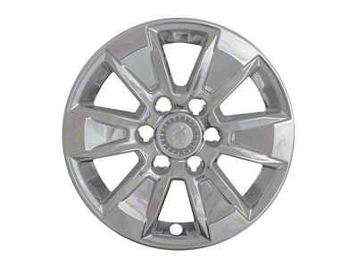 17-Inch Wheel Covers; Chrome (19-25 Silverado 1500 LT)