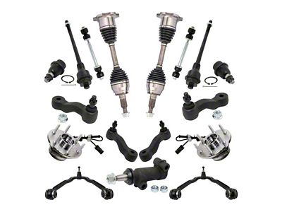 17-Piece Steering, Suspension and Drivetrain Kit (99-06 4WD Silverado 1500)